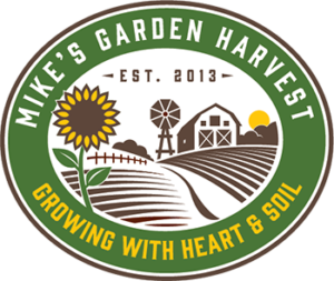 Mike's Garden Harvest Logo - 350x295