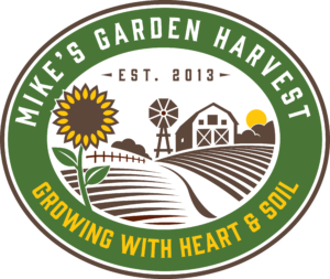 Mike's Garden Harvest Logo - 3431 by 2897 pixels